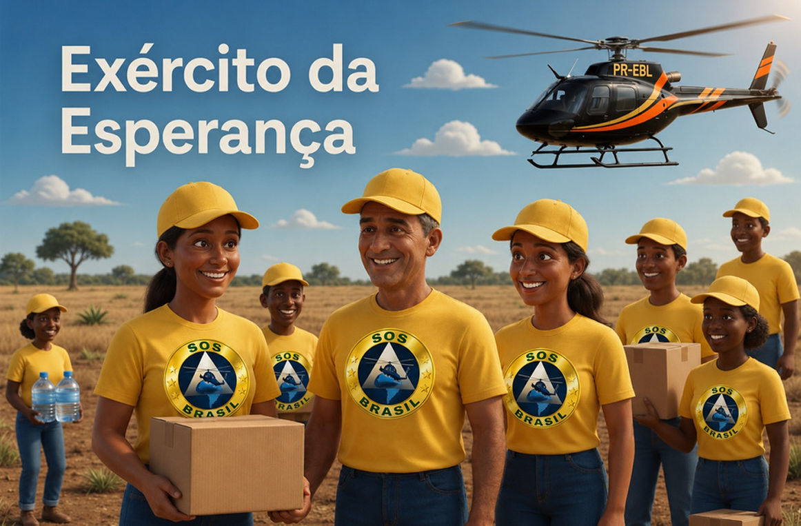 Exército da Esperança — voluntários do SOS Brasil